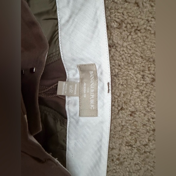 J.CREW Taupe Straight Leg Jackson Fit Trousers Women's Size 10R - Picture 3 of 6